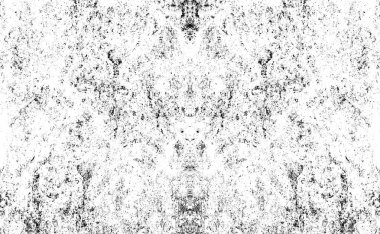 Koyu Grunge Geometrik Deseni