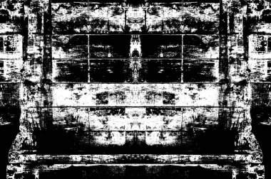 Siyah beyaz monokrom eski grunge vintage eskimiş arka plan soyut antika desenli retro model