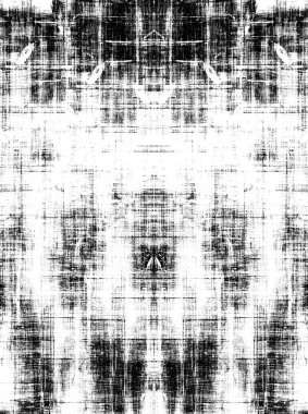 Koyu Grunge Geometrik Deseni