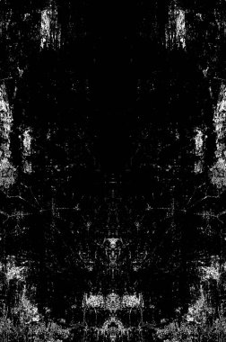 Siyah beyaz monokrom eski grunge vintage eskimiş arka plan soyut antika desenli retro model