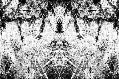 Siyah beyaz monokrom eski grunge vintage eskimiş arka plan soyut antika desenli retro model