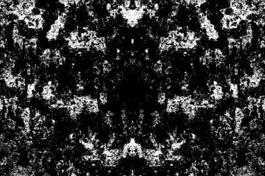 Siyah beyaz monokrom eski grunge vintage eskimiş arka plan soyut antika desenli retro model