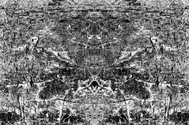 Siyah beyaz monokrom eski grunge vintage eskimiş arka plan soyut antika desenli retro model