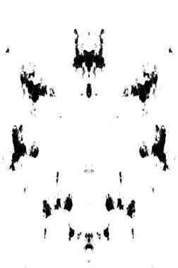 Koyu Grunge Geometrik Deseni