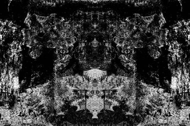 Siyah beyaz monokrom eski grunge vintage eskimiş arka plan soyut antika desenli retro model