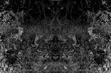 Siyah beyaz monokrom eski grunge vintage eskimiş arka plan soyut antika desenli retro model