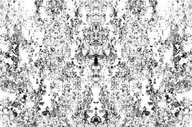 Koyu Grunge Geometrik Deseni