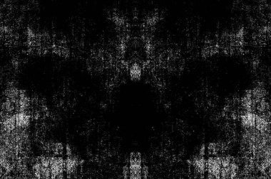 Siyah beyaz monokrom eski grunge vintage eskimiş arka plan soyut antika desenli retro model