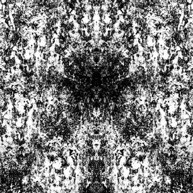 Siyah beyaz monokrom eski grunge vintage eskimiş arka plan soyut antika desenli retro model