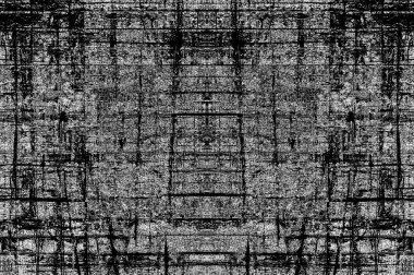 Siyah beyaz monokrom eski grunge vintage eskimiş arka plan soyut antika desenli retro model