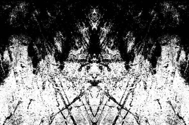 Siyah beyaz monokrom eski grunge vintage eskimiş arka plan soyut antika desenli retro model