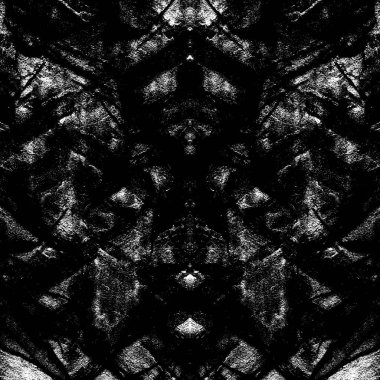 Siyah beyaz monokrom eski grunge vintage eskimiş arka plan soyut antika desenli retro model