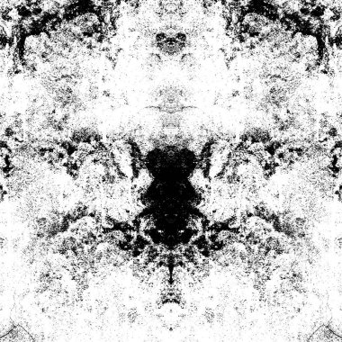 Koyu Grunge Geometrik Deseni