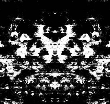 Siyah beyaz monokrom eski grunge vintage eskimiş arka plan soyut antika desenli retro model