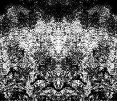 Siyah beyaz monokrom eski grunge vintage eskimiş arka plan soyut antika desenli retro model