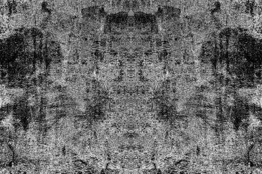 Siyah beyaz monokrom eski grunge vintage eskimiş arka plan soyut antika desenli retro model