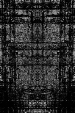 Siyah beyaz monokrom eski grunge vintage eskimiş arka plan soyut antika desenli retro model