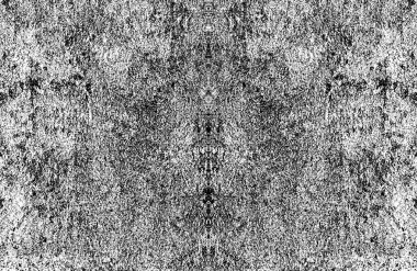 Koyu Grunge Geometrik Deseni