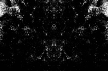 Siyah beyaz monokrom eski grunge vintage eskimiş arka plan soyut antika desenli retro model