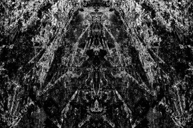 Siyah beyaz monokrom eski grunge vintage eskimiş arka plan soyut antika desenli retro model