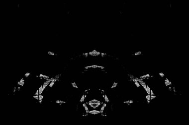 Siyah beyaz monokrom eski grunge vintage eskimiş arka plan soyut antika desenli retro model