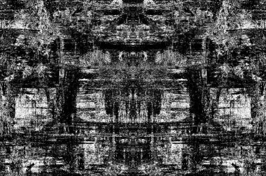 Siyah beyaz monokrom eski grunge vintage eskimiş arka plan soyut antika desenli retro model