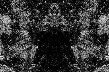 Siyah beyaz monokrom eski grunge vintage eskimiş arka plan soyut antika desenli retro model