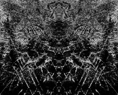 Siyah beyaz monokrom eski grunge vintage eskimiş arka plan soyut antika desenli retro model