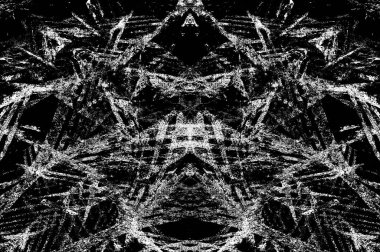 Siyah beyaz monokrom eski grunge vintage eskimiş arka plan soyut antika desenli retro model