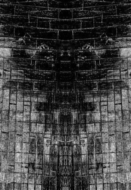 Siyah beyaz monokrom eski grunge vintage eskimiş arka plan soyut antika desenli retro model