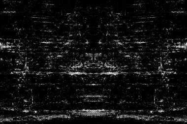 Siyah beyaz monokrom eski grunge vintage eskimiş arka plan soyut antika desenli retro model