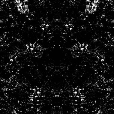 Koyu Grunge Geometrik Deseni