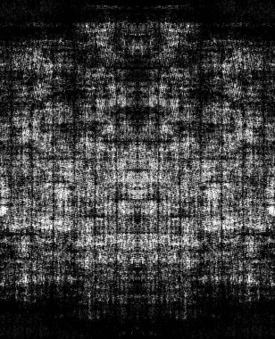 Koyu Grunge Geometrik Deseni