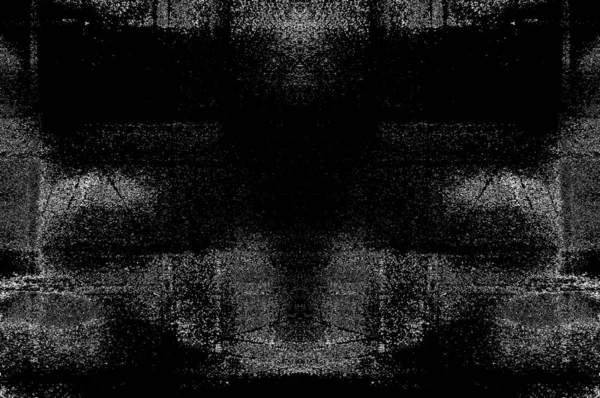 Preto Branco Monocromático Velho Grunge Vintage Resistiu Fundo Abstrato Textura — Fotografia de Stock