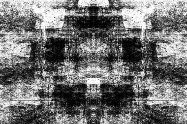 Siyah beyaz monokrom eski grunge vintage eskimiş arka plan soyut antika desenli retro model