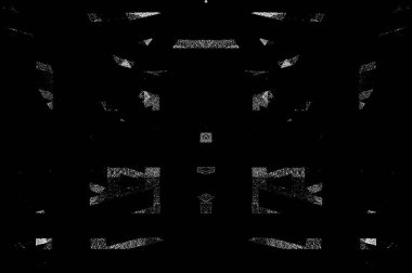 Siyah beyaz monokrom eski grunge vintage eskimiş arka plan soyut antika desenli retro model