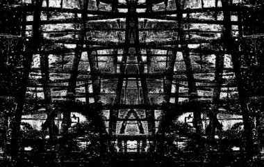 Siyah beyaz monokrom eski grunge vintage eskimiş arka plan soyut antika desenli retro model