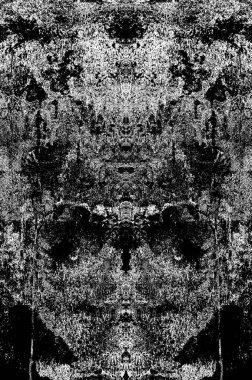 Siyah beyaz monokrom eski grunge vintage eskimiş arka plan soyut antika desenli retro model