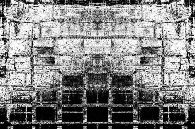 Siyah beyaz monokrom eski grunge vintage eskimiş arka plan soyut antika desenli retro model