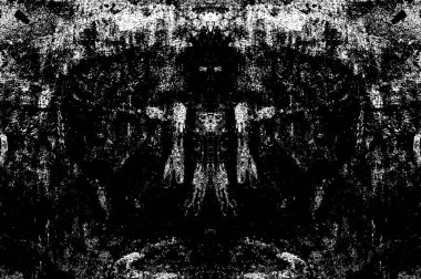 Siyah beyaz monokrom eski grunge vintage eskimiş arka plan soyut antika desenli retro model