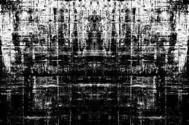 Siyah beyaz monokrom eski grunge vintage eskimiş arka plan soyut antika desenli retro model