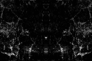 Siyah beyaz monokrom eski grunge vintage eskimiş arka plan soyut antika desenli retro model