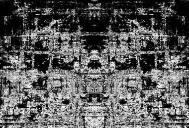 Siyah beyaz monokrom eski grunge vintage eskimiş arka plan soyut antika desenli retro model