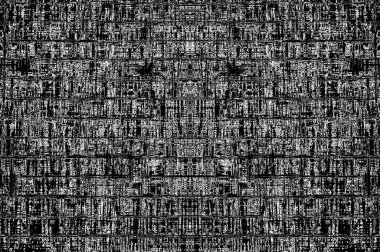 Siyah beyaz monokrom eski grunge vintage eskimiş arka plan soyut antika desenli retro model