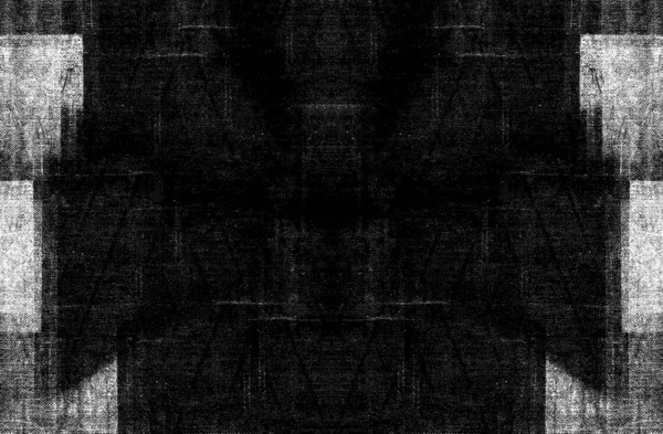 Preto Branco Monocromático Velho Grunge Vintage Resistiu Fundo Abstrato Textura — Fotografia de Stock