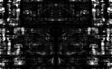 Koyu Grunge Geometrik Deseni