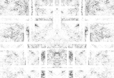 Koyu Grunge Geometrik Deseni