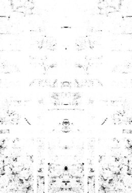 Koyu Grunge Geometrik Deseni