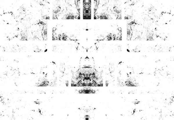 Koyu Grunge Geometrik Deseni