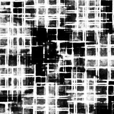 Koyu Grunge Geometrik Deseni